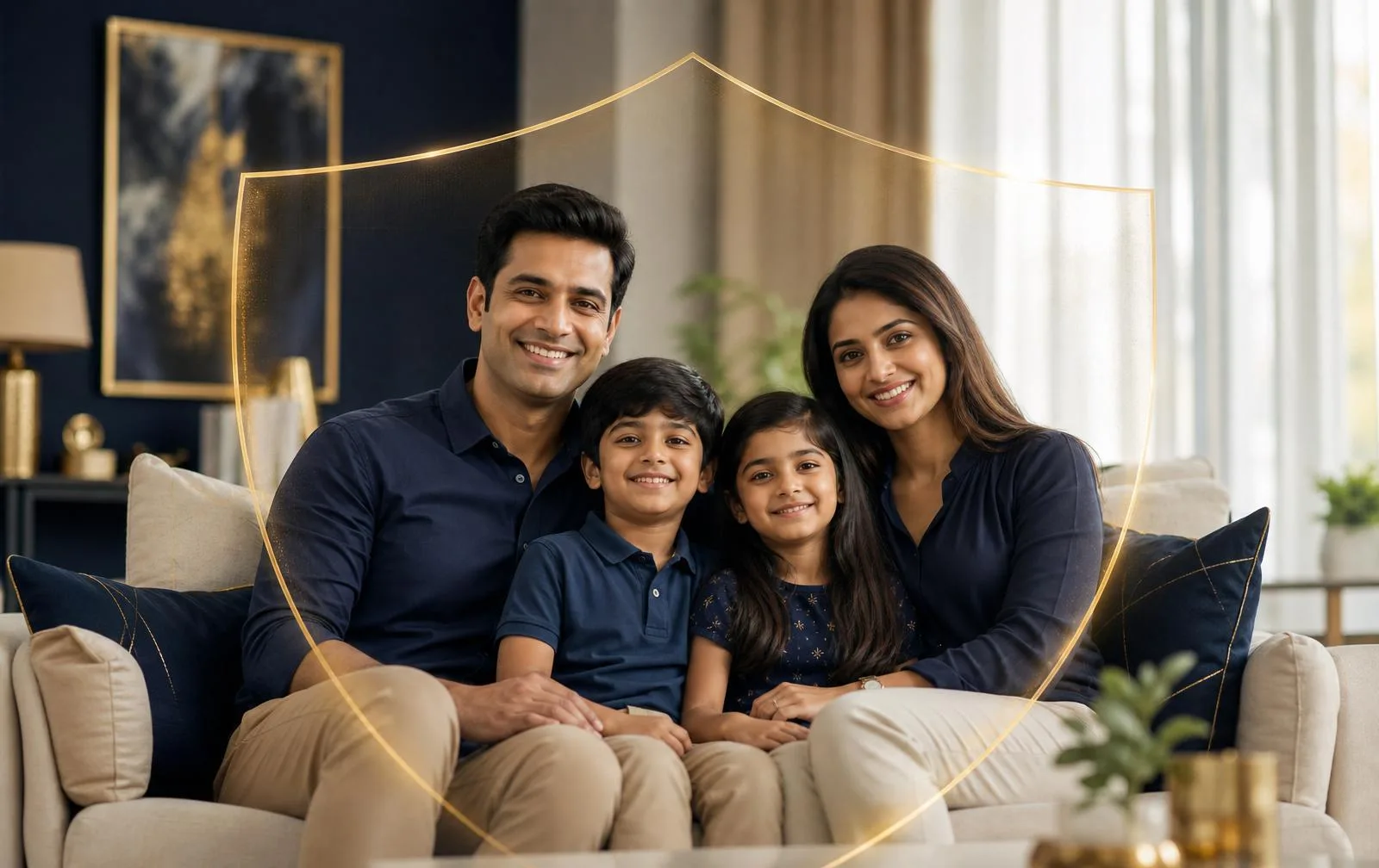 Family protected by insurance planning